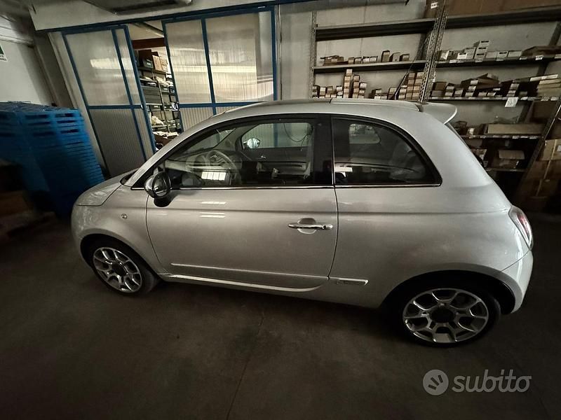 Usata Fiat 500 69 CV (50 kW) 2011 Grigio Berlina