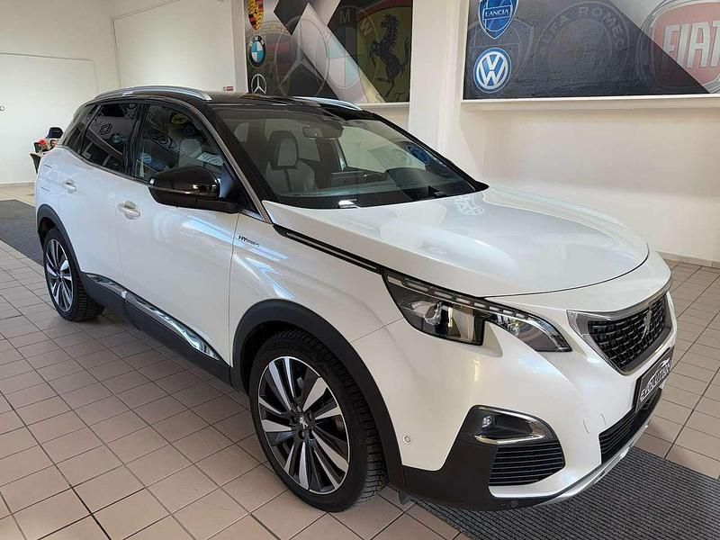 Bianco perla Usata 2020 Peugeot 3008 GT-line SUV | 20.900 € (Buon prezzo) - Immagine 1/4