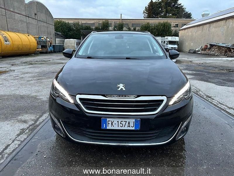Usata Peugeot 308 SW Allure 120 CV (88 kW) 2017 Nero Station wagon