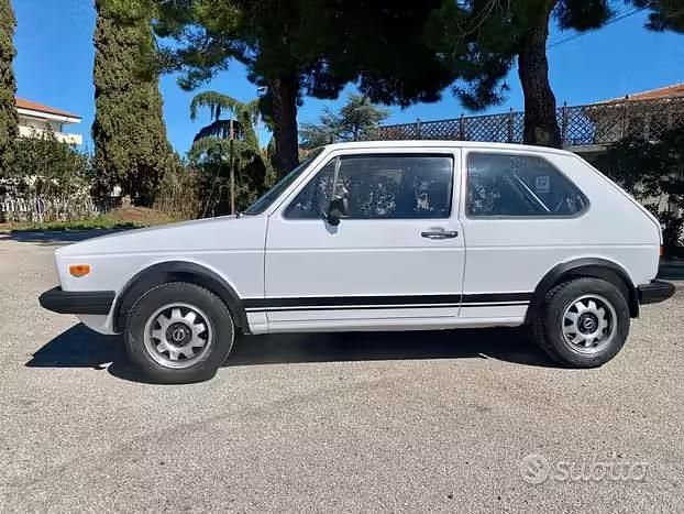 Usata VW Golf I 54 CV (39 kW) 1982 Bianco Utilitaria