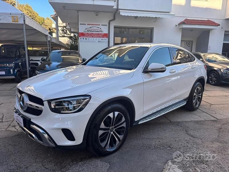 Usata Mercedes GLC220 Business 2021 Bianco Coupé