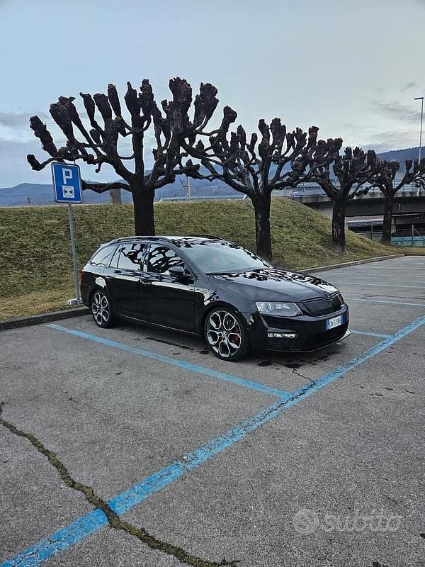Occasion Skoda Octavia RS 184 ch (135 kW) 2016 Noir Break