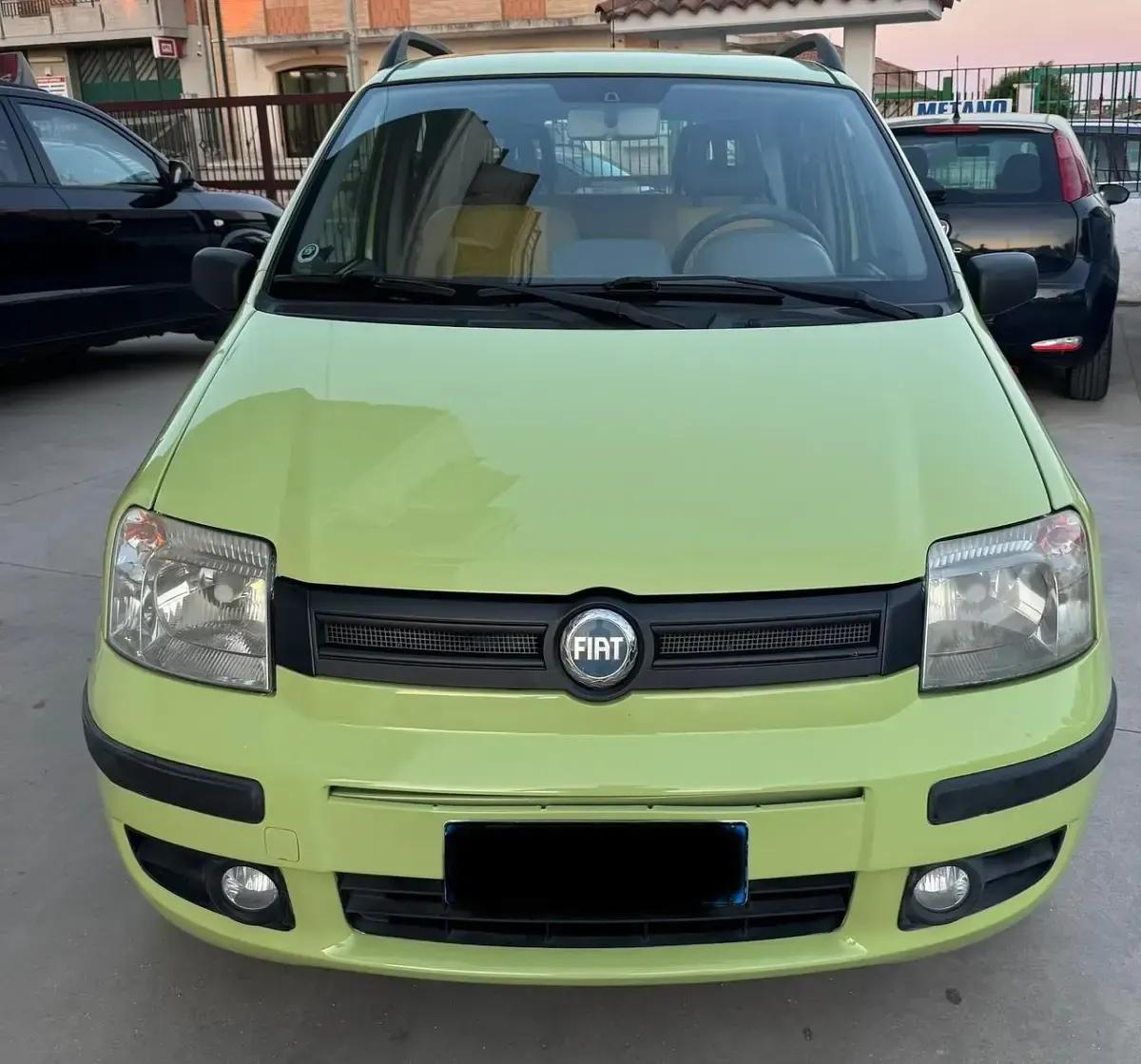 Usata Fiat Panda Emotion 69 CV (50 kW) 2005 Verde Utilitaria