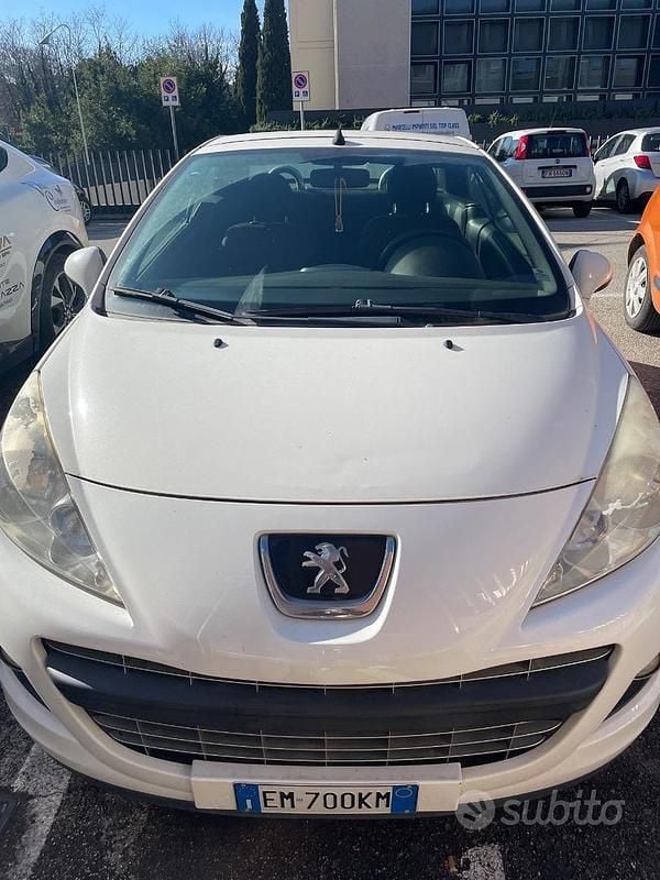 Usata Peugeot 207 CC 112 CV (82 kW) 2013 Bianco Cabrio