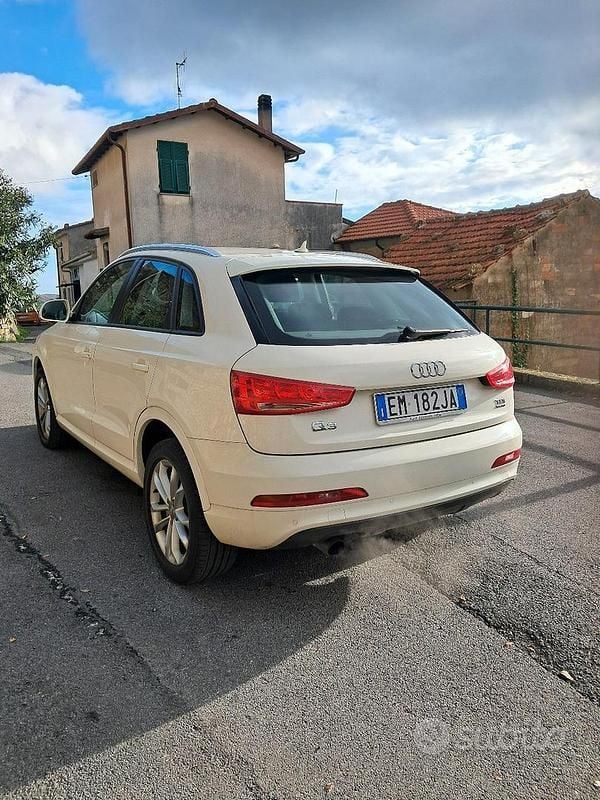 Usata Audi Q3 125 CV (91 kW) 2012 Bianco SUV