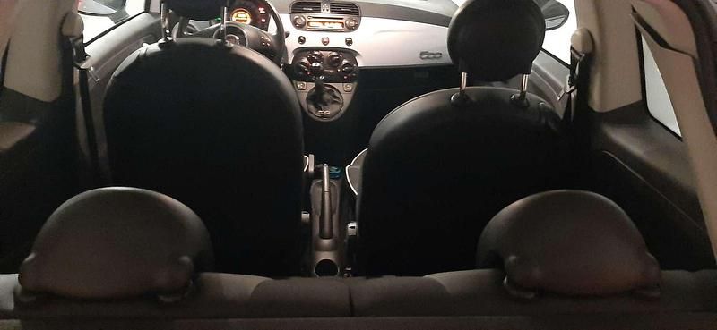 Usata Fiat 500 Lounge 75 CV (55 kW) 2007 Bianco Utilitaria