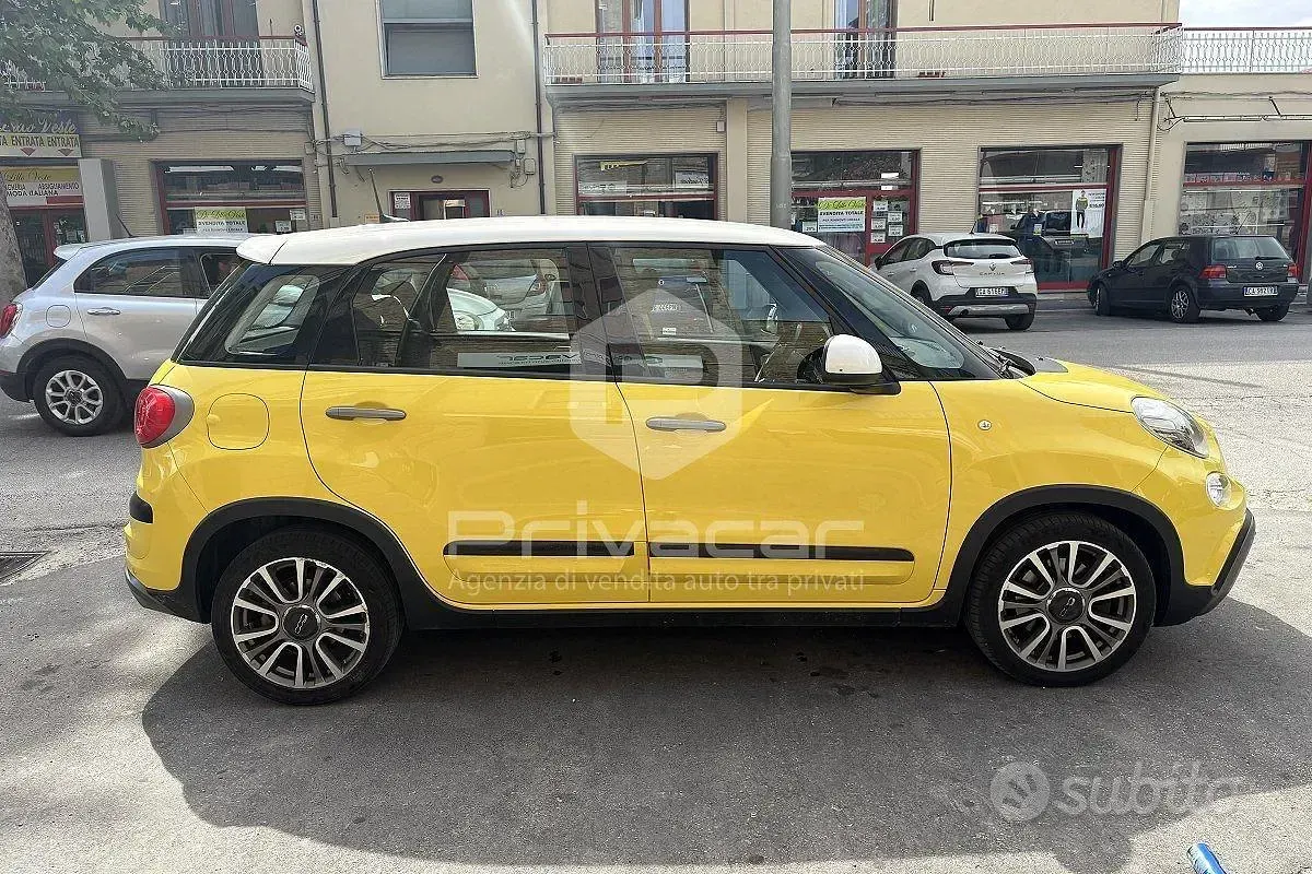 Usata Fiat 500L Cross 120 CV (88 kW) 2018 Giallo Monovolume