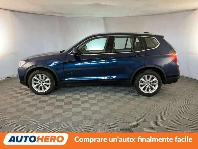 Usata BMW X3 Advantage 190 CV (139 kW) 2016 Blu/azzurro SUV