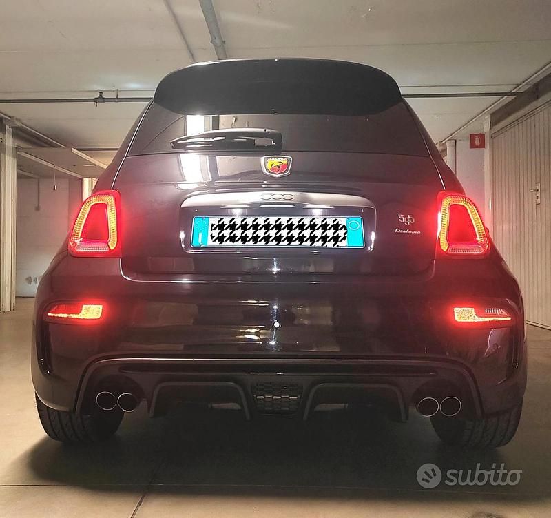 Usata Abarth 595 Turismo 165 CV (121 kW) 2019 Nero Utilitaria