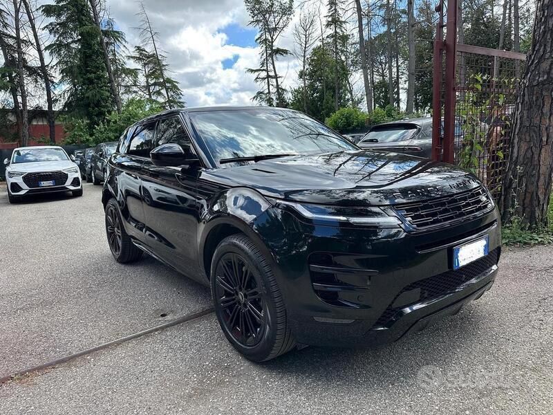 Usata Land Rover Range Rover evoque HSE Dynamic 163 CV (119 kW) 2024 Nero SUV