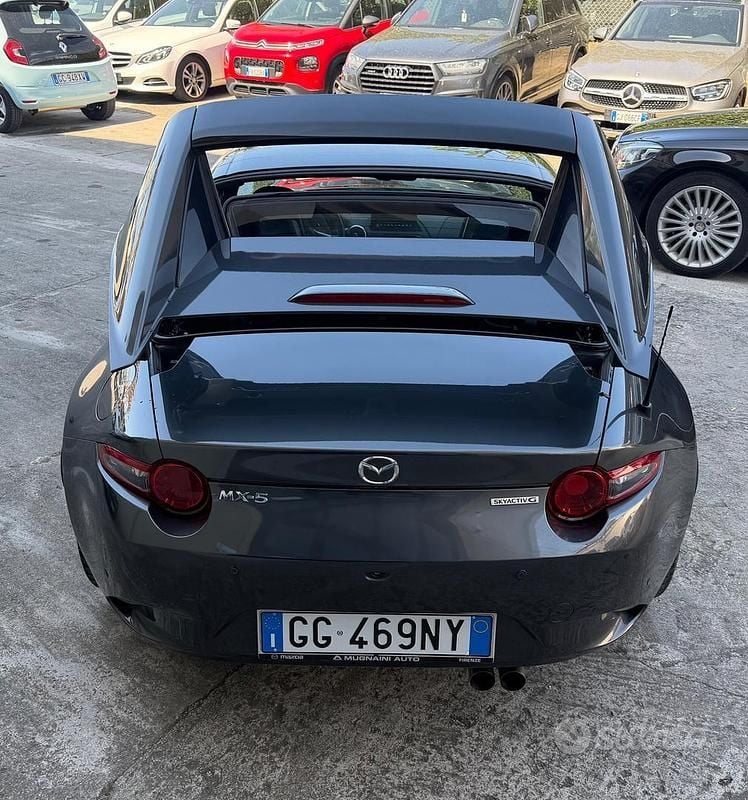 Usata Mazda MX5 Inclusive 184 CV (135 kW) 2022 Grigio Cabrio
