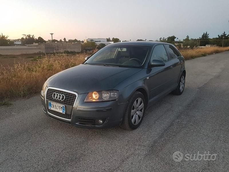 Usata Audi A3 105 CV (77 kW) 2004 Grigio Coupé