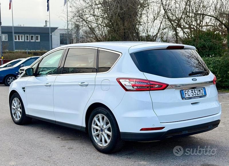 Usata Ford S-MAX Vignale 150 CV (110 kW) 2016 Bianco Monovolume