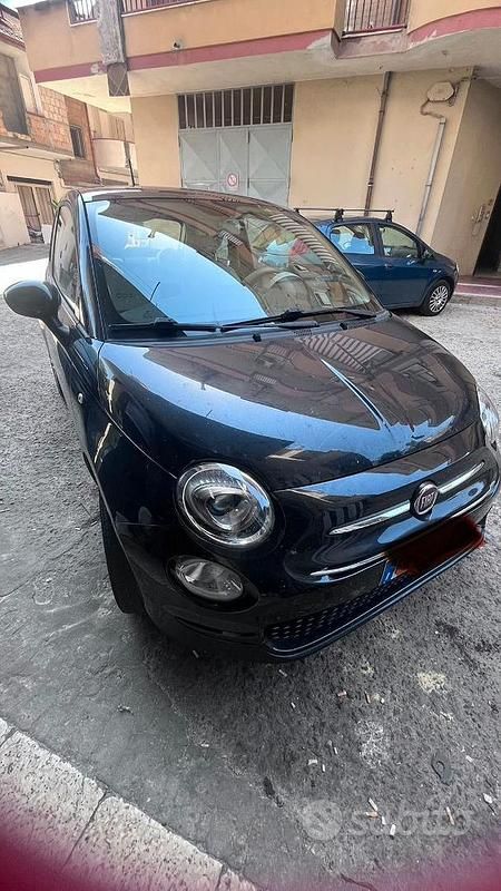 Usata Fiat 500 2018 Nero Utilitaria