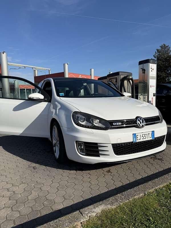 Usata VW Golf VI GTD 170 CV (125 kW) 2011 Bianco Utilitaria