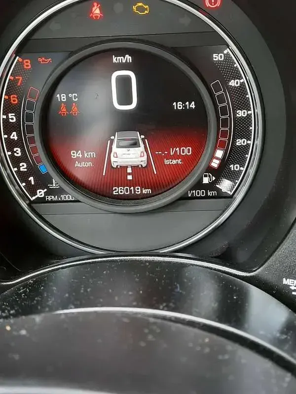 Usata Abarth 595C 165 CV (121 kW) 2024 Nero Cabrio