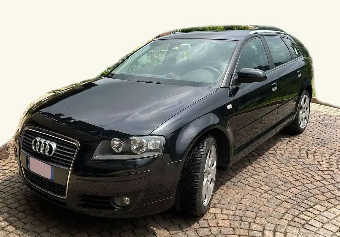Usata Audi A3 150 CV (110 kW) 2005 Nero Utilitaria