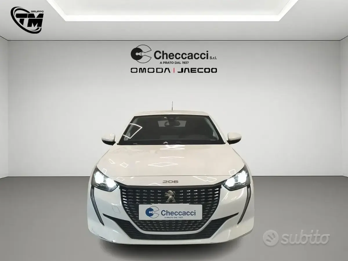 Usata Peugeot 208 Allure 102 CV (75 kW) 2021 Bianco Utilitaria
