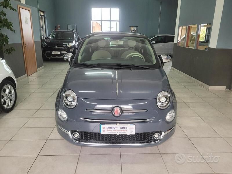 Grigio Usata 2017 Fiat 500 Tre volumi | 8499 € (Buon prezzo) - Immagine 1/4
