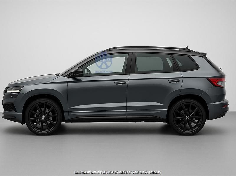 Usata Skoda Karoq SportLine 190 CV (139 kW) 2022 Grigio SUV
