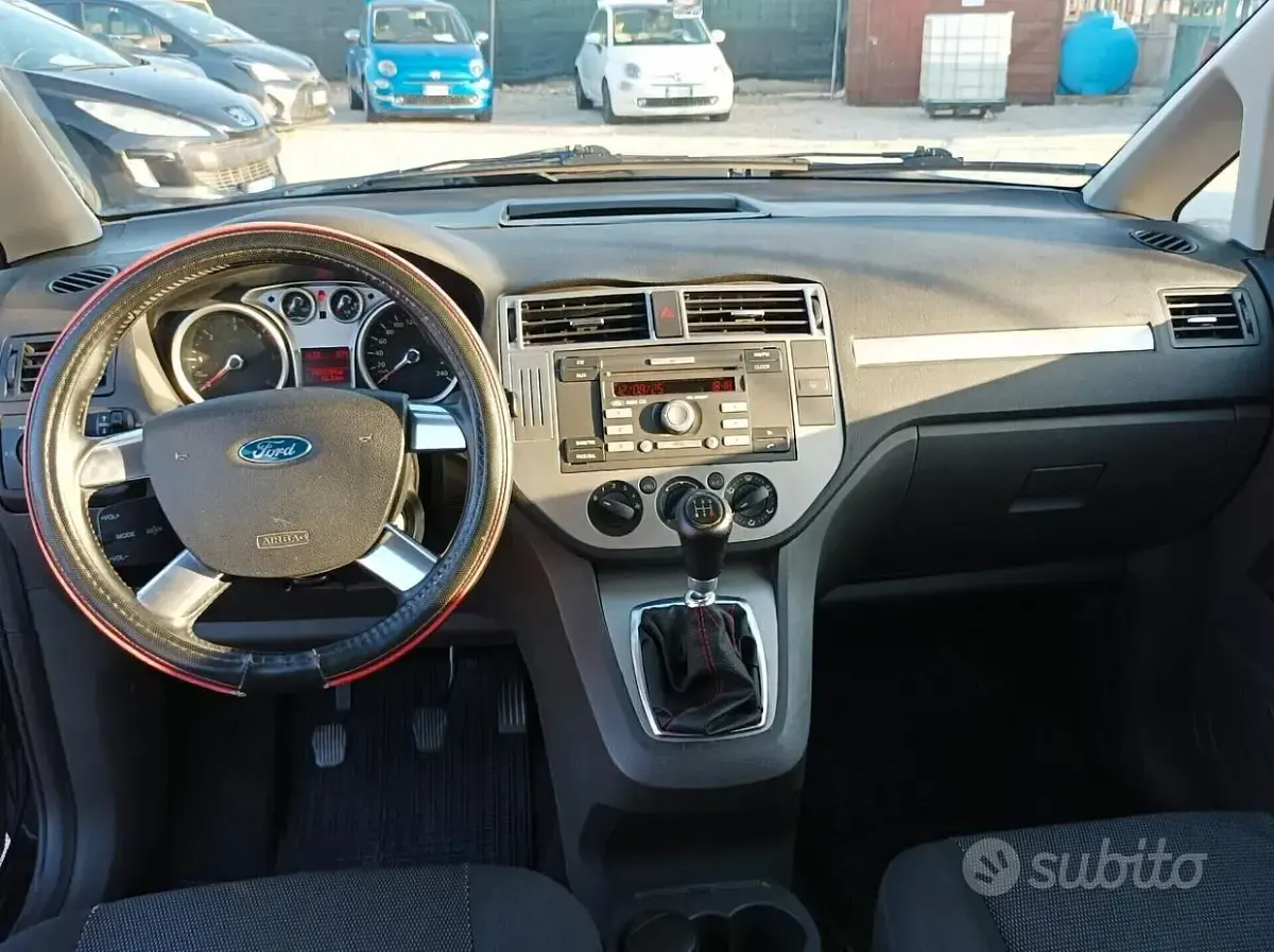 Usata Ford C-MAX 109 CV (80 kW) 2009 Nero Monovolume