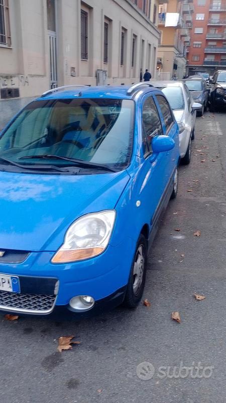 Usata Chevrolet Matiz 2006 Blu Utilitaria
