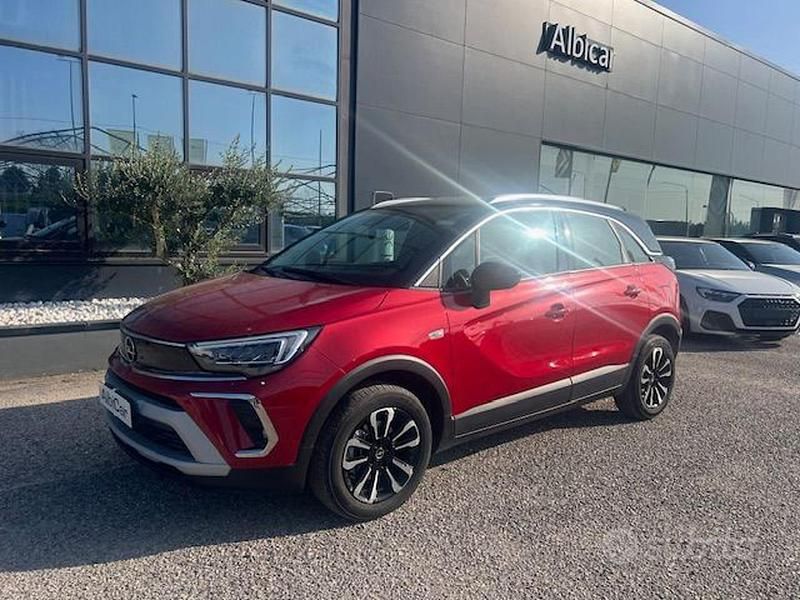 Usata Opel Crossland X Elegance 110 CV (80 kW) 2022 Rosso SUV