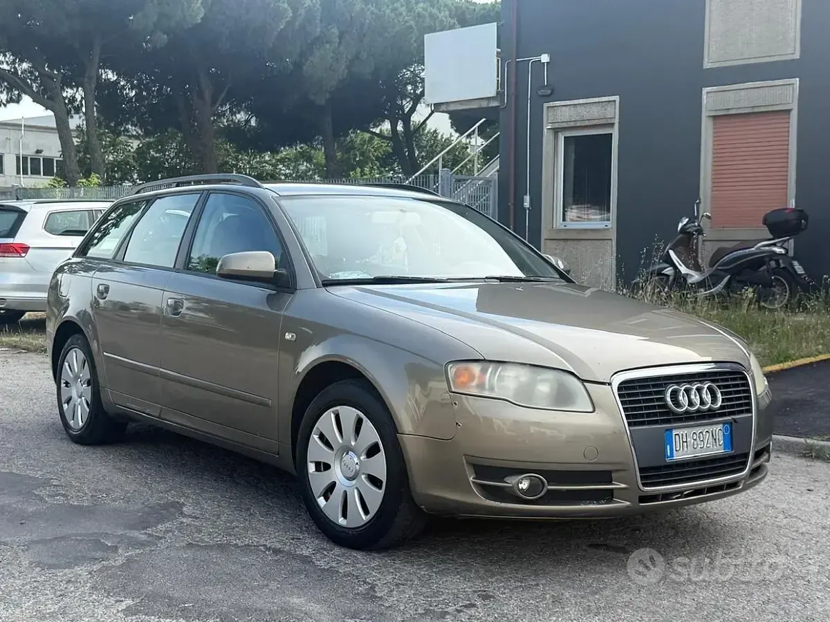 Usata Audi A4 140 CV (102 kW) 2007 Giallo Station wagon