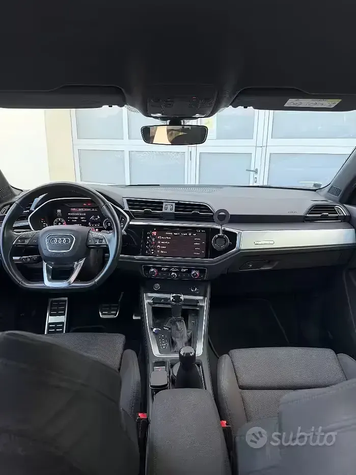 Usata Audi Q3 S-Line 200 CV (147 kW) 2020 Bianco SUV