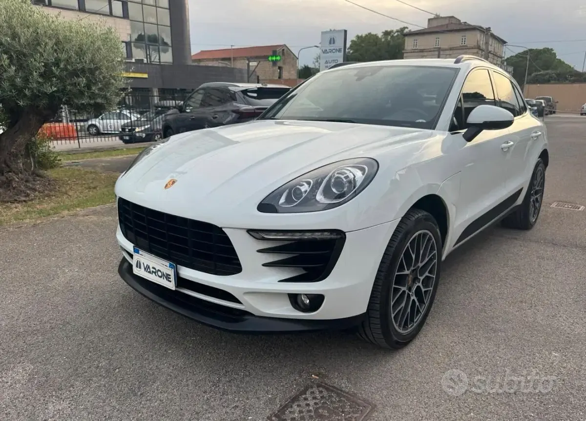 Usata Porsche Macan S 250 CV (183 kW) 2015 Bianco SUV
