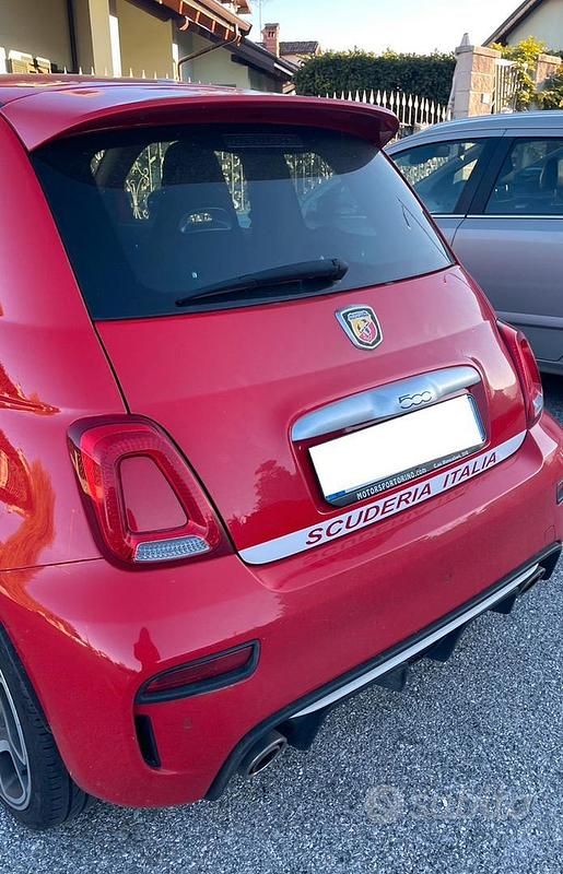 Usata Abarth 500 145 CV (106 kW) 2018 Rosso Berlina