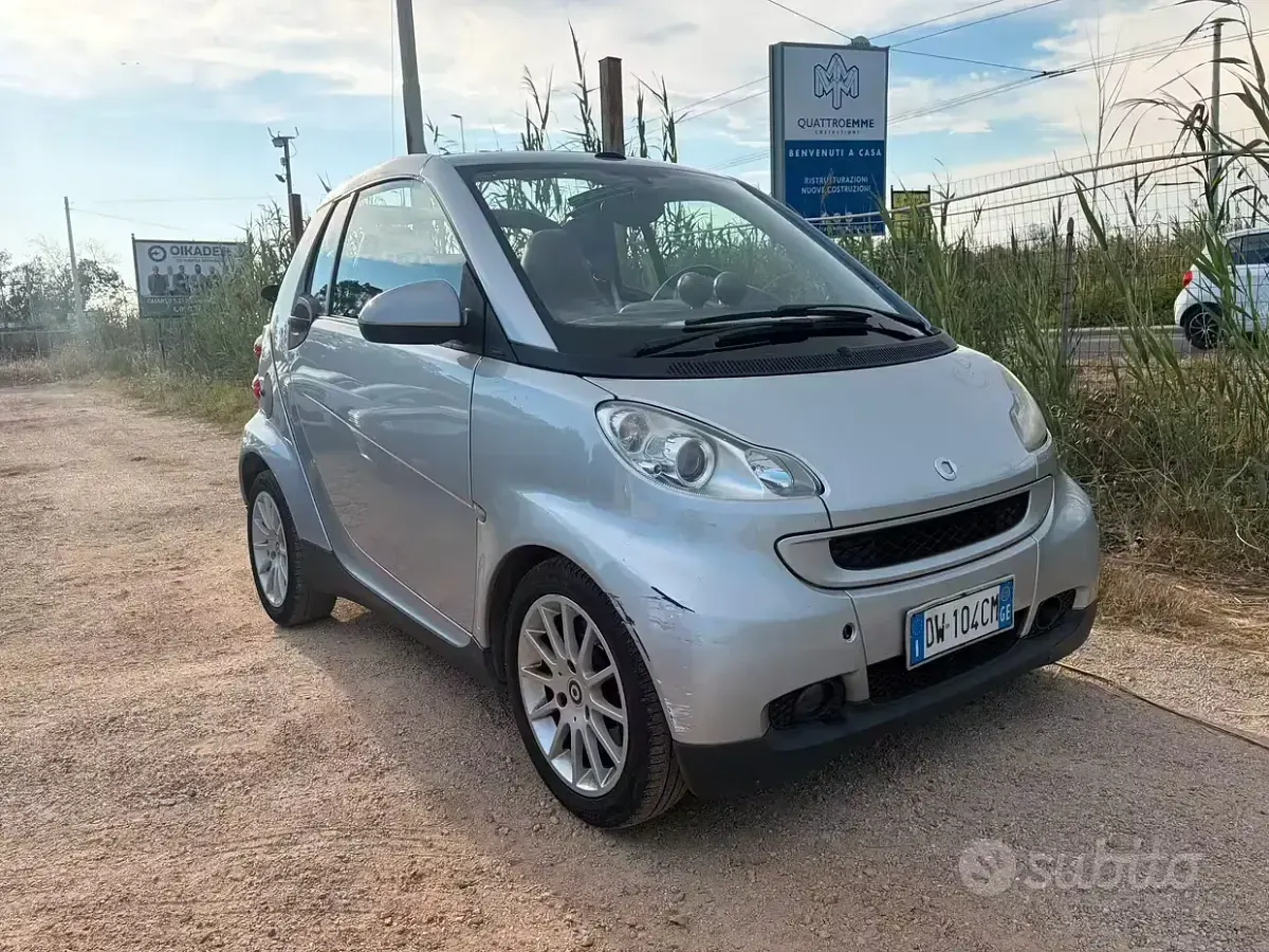 Usata Smart ForTwo Cabrio Passion 71 CV (52 kW) 2009 Grigio Cabrio