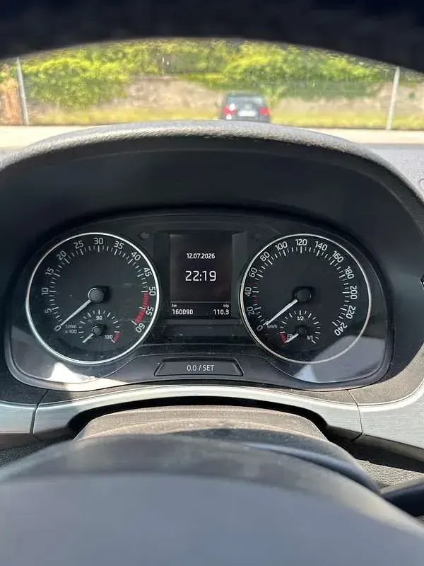 Usata Skoda Fabia Active 90 CV (66 kW) 2015 Argento Berlina
