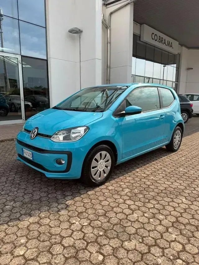 Usata VW up! move up! 60 CV (44 kW) 2017 Blu Utilitaria