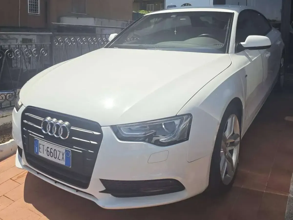 Usata Audi A5 Sportback S-Line 177 CV (130 kW) 2013 Bianco Utilitaria