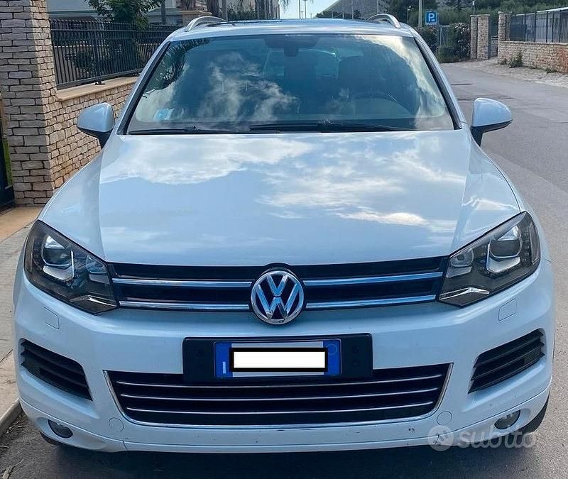 Usata VW Touareg Executive 204 CV (150 kW) 2013 Bianco SUV