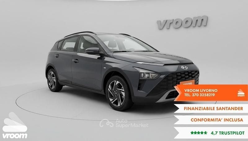 Usata Hyundai Bayon 99 CV (72 kW) 2021 Grigio SUV