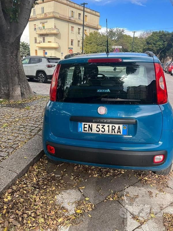 Usata Fiat Panda 2012 Blu Utilitaria