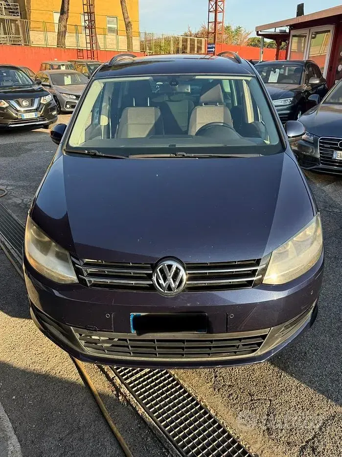 Usata VW Sharan Highline 140 CV (102 kW) 2012 Bluazzurro Monovolume