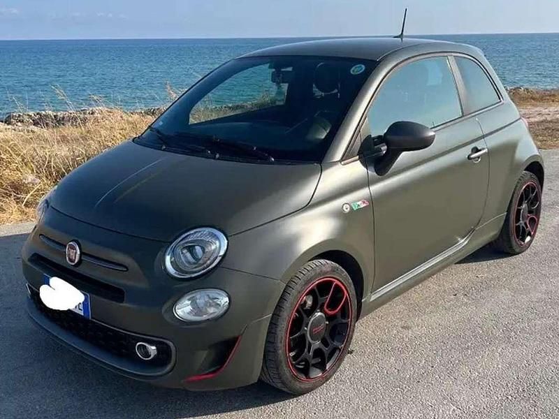 Usata Fiat 500 S 105 CV (77 kW) 2018 Verde Utilitaria