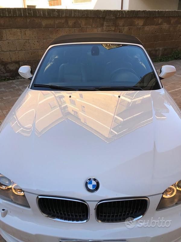 Usata BMW 118 Cabriolet 2011 Bianco Cabrio