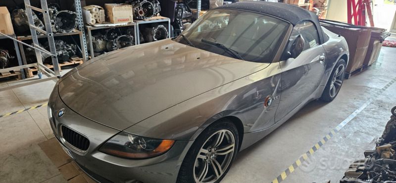 Usata BMW Z4 170 CV (125 kW) 2004 Grigio Cabrio