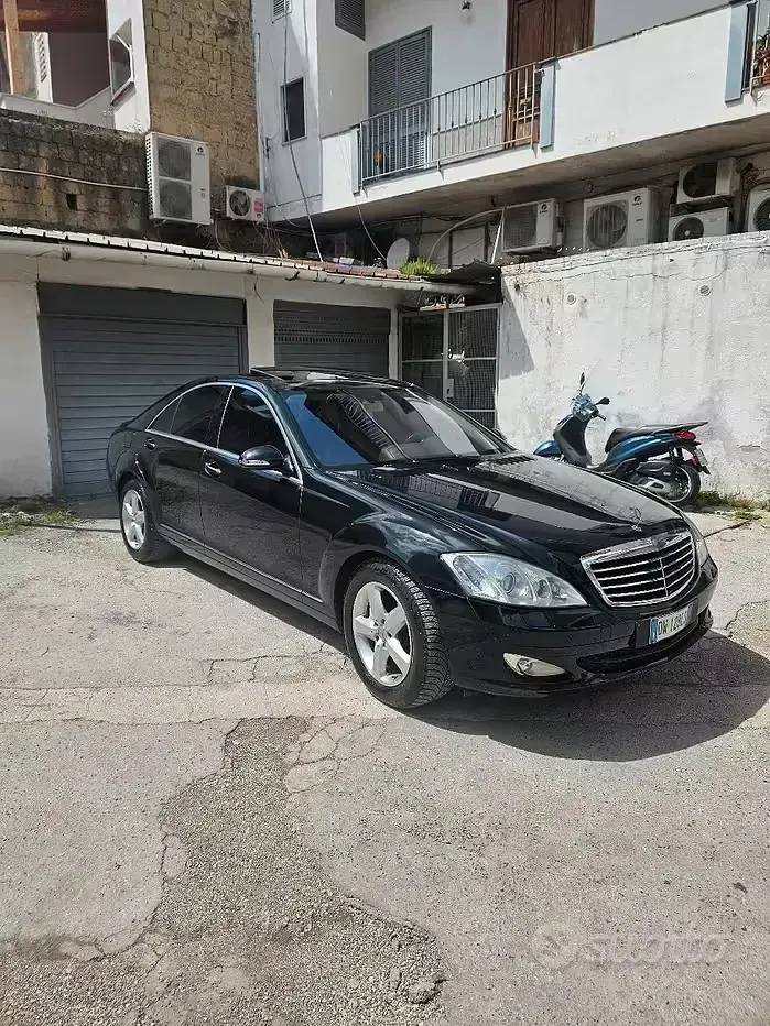 Usata Mercedes S320 235 CV (172 kW) 2009 Nero Berlina
