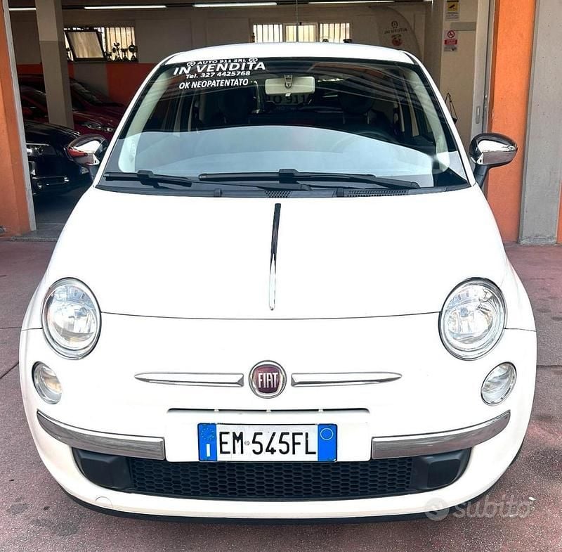 Usata Fiat 500 Pop 69 CV (50 kW) 2012 Bianco Utilitaria