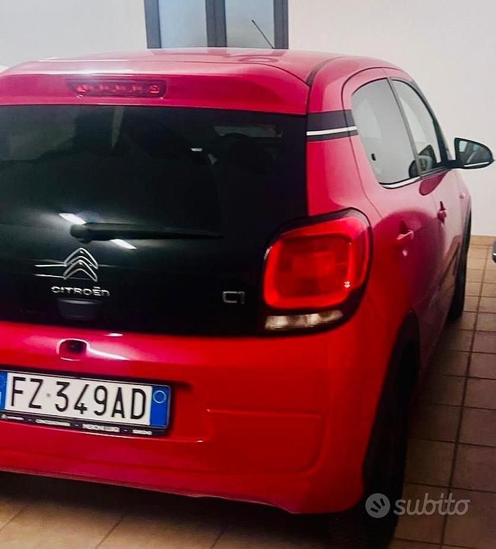 Second-hand Citroën C1 72 CP (52 kW) 2019 Roșu Hatchback