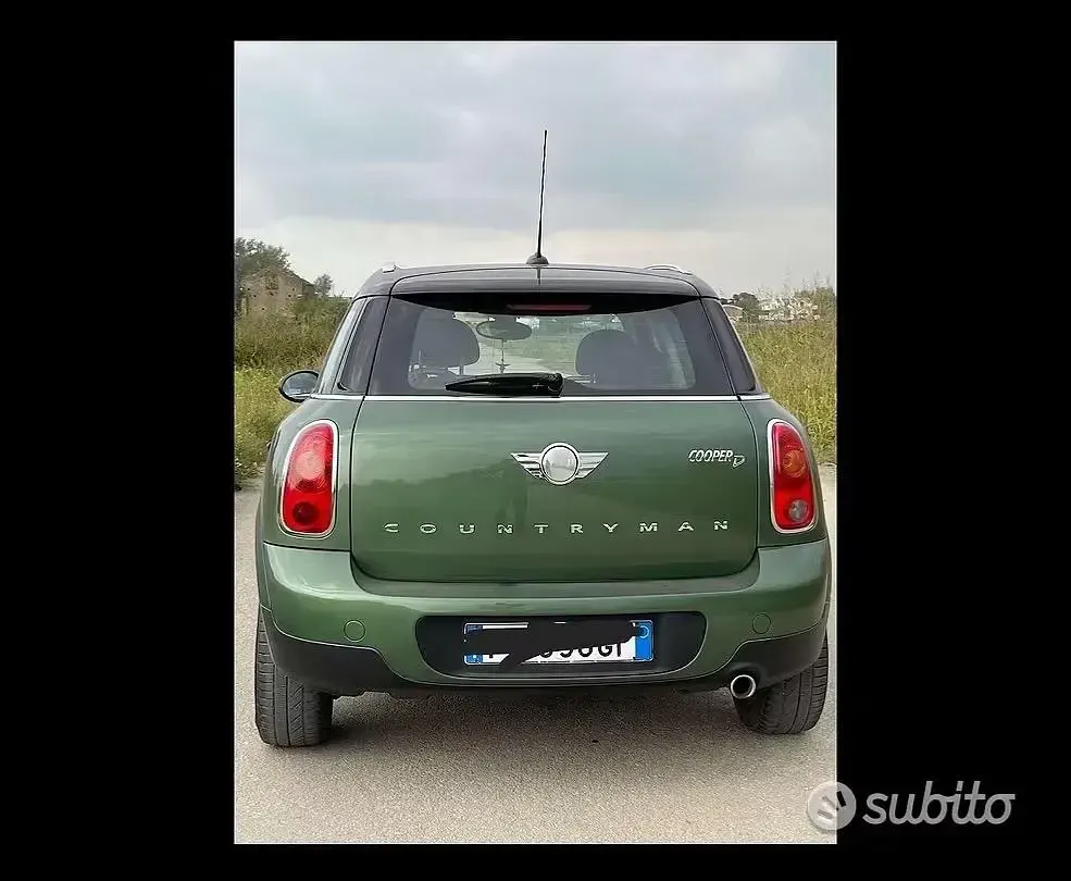 Usata Mini Countryman 111 CV (81 kW) 2016 Verde SUV