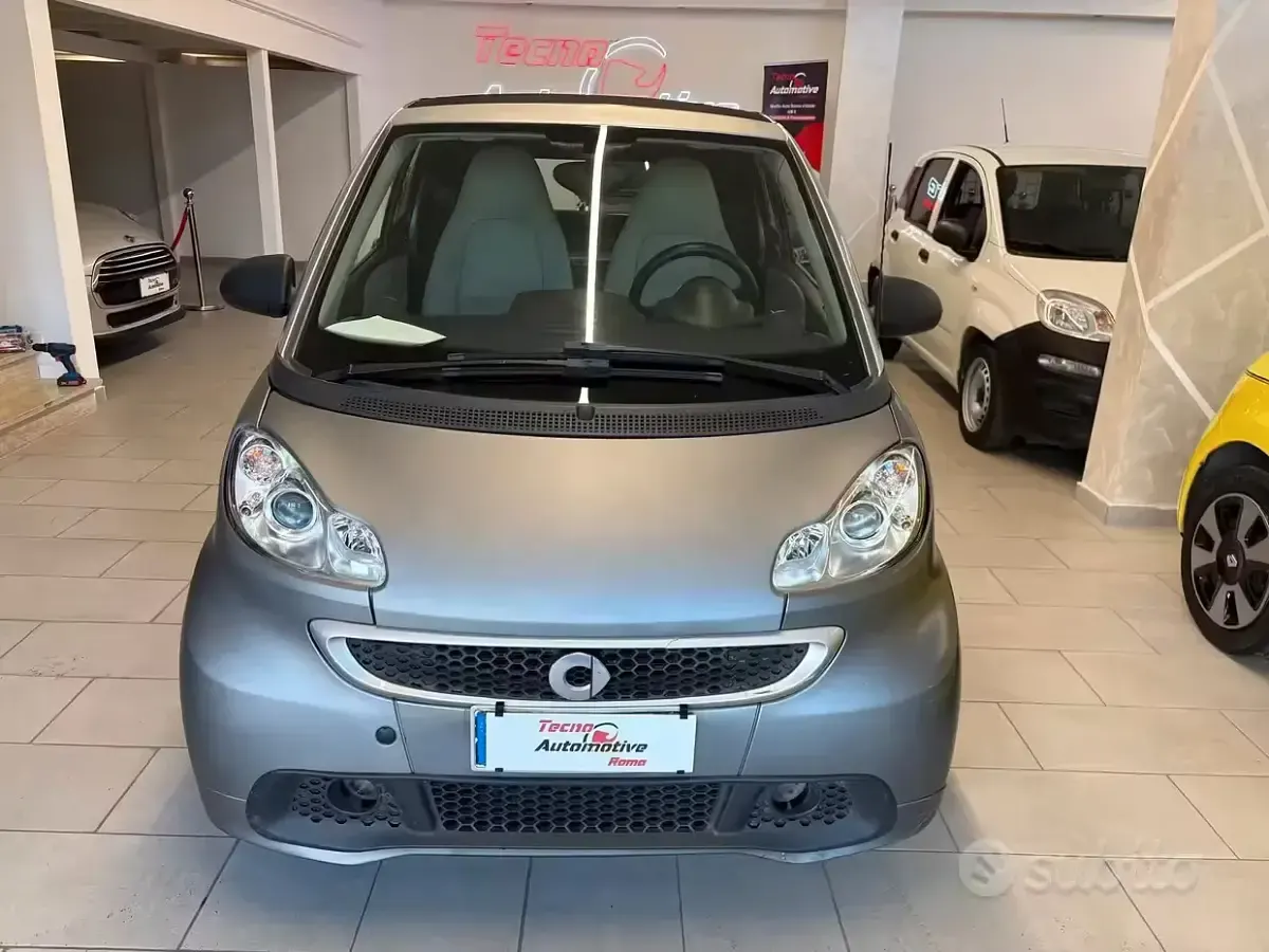 Usata Smart ForTwo Cabrio Pulse 71 CV (52 kW) 2010 Grigio opaco Cabrio