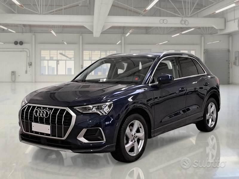 Usata Audi Q3 Advanced 150 CV (110 kW) 2020 Blu SUV