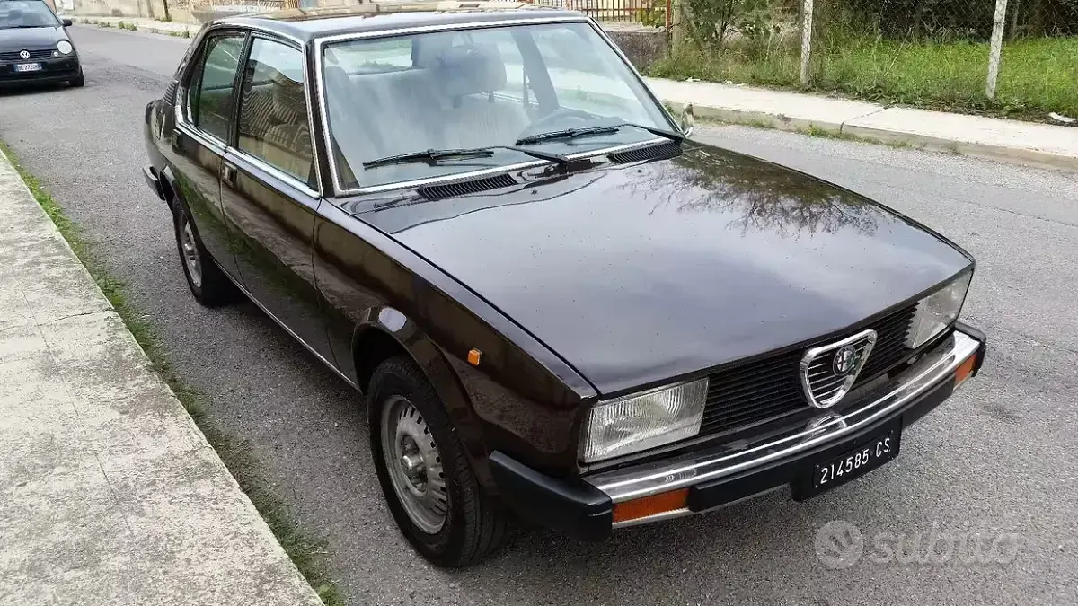 Usata Alfa Romeo Alfetta 1970 Marrone Berlina