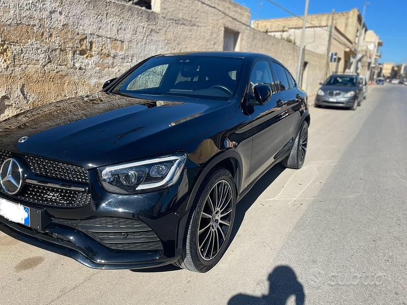 Usata Mercedes GLC220 Premium Plus 2020 Nero Coupé